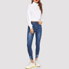 Denim Stretch-leg Jeans (Blue_XL)