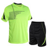 Men Running Fitness Suit Quick-drying Clothes (Color:Fluorescent Green Size:L)