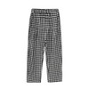 Spring Plaid Loose Ankle-length Pants Harem Pants Thin Casual Pants for Women (Color:Small Grid Size:XXL)