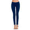 Sexy High Waist Side Zip Fashion Elastic Foot Pencil Jeans (Color:Royal Blue Size:M)