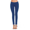 Sexy High Waist Side Zip Fashion Elastic Foot Pencil Jeans (Color:Dark Blue Size:S)