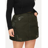 Women Mini Slim Skirt (Color:Army Green Size:XXXL)