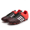 Comfortable and Lightweight PU Soccer Shoes for Children & Adult (Color:Red Size:34)