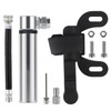 Manual Mini Portable Bicycle Aluminum Alloy Pump (Silver)