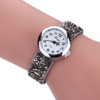 Rivet Bracelet Quartz Watch for Women(Grey)