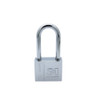4 PCS Square Blade Imitation Stainless Steel Padlock, Specification: Long 40mm Not Open