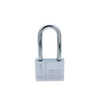 4 PCS Square Blade Imitation Stainless Steel Padlock, Specification: Long 50mm Open