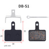 3 Pairs Mountain Bike Semi-Metallic Brake Pads M355 Oil Disc BB5 Resin Disc Brakes, Bagged(DB-S1)