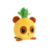 2 PCS Cute Plush Flip Toy Double-Sided Doll(Yellow Pineapple)