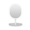 2 PCS 201 Smart Eye Protection Makeup Mirror With Light, Colour: Charging Monochrome Type(White)