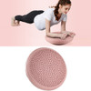 Yoga Balance Mat Foot Massage Balance Ball Ankle Rehabilitation Training Device(Brown)