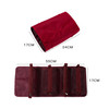 4 In 1 Multi-Function Cosmetics Storage Bag Removable Large Capacity Travel Convenient Cosmetic Bag Wash Bag, Colour: Red Wine
