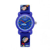 JNEW A335-86267 Children Cartoon 3D Diving Monkey Silicone Waterproof Quartz Watch(Dark Blue)