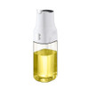 Household Large-Capacity Glass Oil Bottle Dustproof Multifunctional Gravity Automatic Opening Closing Soy Sauce Pot(Twilight)