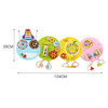 Children Early Education Puzzle Wall Toys Wall Games Montessori Teaching Aids, Style: Worm