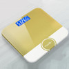 2 PCS TUY 6026 Human Body Electronic Scale Home Weight Health Scale, Size: 28x28cm(Charging Type Gold)