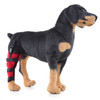 HJ19 Pet Surgery Rehabilitation Back Leg Protector Walking Aids, Size: S(Red Right Back Leg)