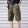 Men Casual Multi-pocket Straight Overalls (Color:Army Green Size:34)
