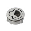 316 Stainless Steel Floor Buckle Ship Yacht Round Pull Ring Door Lock With Key
