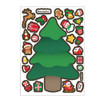 20 PCS Children Cartoon Christmas DIY Cute Emoji Stickers(DY001)
