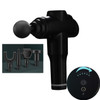 Muscles Relax Massager Portable Fitness Equipment Fascia Gun, Specification: 6206 6 Gears Black(EU Plug)