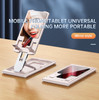 R-JUST HZ16 Slim Phone Desktop Holder(Rose Gold + Mirror Noodle)