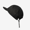 S231 Short Brim Hat Retro Overalls Baseball Cap with Drawstring, Size:One Size(Black)