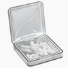 3 PCS Large-capacity Portable Medicine Box For One Week Portable Mini Sealed Medicine Box(White)
