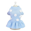 Pet Dog Skirt Pomeranian Bichon Wool Skirt Dog Warm Skirt, Size: XL(Light Blue)