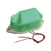 DC12V Led Mini Strobe Signal Warning Light Silent Warning Light(Green)