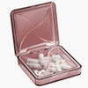 3 PCS Large-capacity Portable Medicine Box For One Week Portable Mini Sealed Medicine Box(Pink)