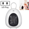 Winter  Home Desktop Mini Heater, Plug Type:US Plug(White)