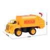 2 PCS Children Toy Simulation Inertia Car Mini Construction Engineering Vehicle Model(Garbage Truck)