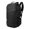 Ozuko 9326 Men Outdoor Multifunctional Anti-theft Backpack Sports Waterproof Travel Shoulders Bag with External USB Charging Port(Black)