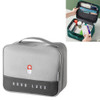 Thickened Large-Capacity Multifunctional Medicine Box Family Portable Storage Bag(Gray)