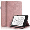 For Amazon Kindle Paperwhite 5 2021 Life Tree Series Leather Tablet Case(Rose Gold)
