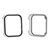 For OPPO Watch 2 42mm / 46mm PC + Tempered Glass Watch Protective Case(Transparent White)
