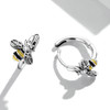 S925 Sterling Silver Mini Bee Women Earrings