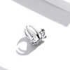 S925 Sterling Silver Koala Ear Bone Clamp Women Earrings