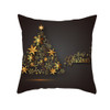 3 PCS Christmas Peach Skin Sofa Pillowcase Cushion Cover Without Pillow Core, Size: 45x45cm(TPR220-24)