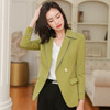 Casual Fashion Suit (Color:Yellow Size:S)
