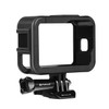 PULUZ Chargeable PA Frame Mount Protective Case Cage with Cold Shoe Base Slot for Gopro HERO10 / 9 Black(Black)