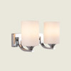 Bedroom Bedside Wall Lamp Indoor LED Lamp, Power Source:5W White Light(2023 Chrome Double Head)