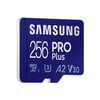 Original Samsung PRO Plus Micro SD Memory Card (2021), Capacity:256GB(Blue)