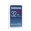 Original Samsung Pro Plus SD Memory Card (2021), Capacity:32GB(Blue)
