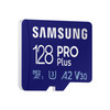 Original Samsung PRO Plus Micro SD Memory Card (2021), Capacity:128GB(Blue)