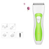 Hair Clipper Rechargeable Electric Clippers Haircut Tools For Children(Green and White)