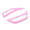 Car Fender Side Air Outlet Decorative Panel for Jeep Wrangler JL 2018-2020 (Pink)