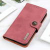 For Alcatel 1S 2020 Cowhide Texture Horizontal Flip Leather Case with Holder & Card Slots & Wallet(Pink)