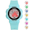 SYNOKE 9109 Student Multifunctional Waterproof Colorful Luminous Electronic Watch(Lake Green)